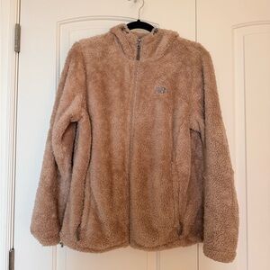 New Balance Beige Fleece Jacket